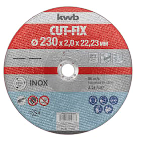 KWB Kapskiva för metall Cut-Fix Inox A24R Typ 41
