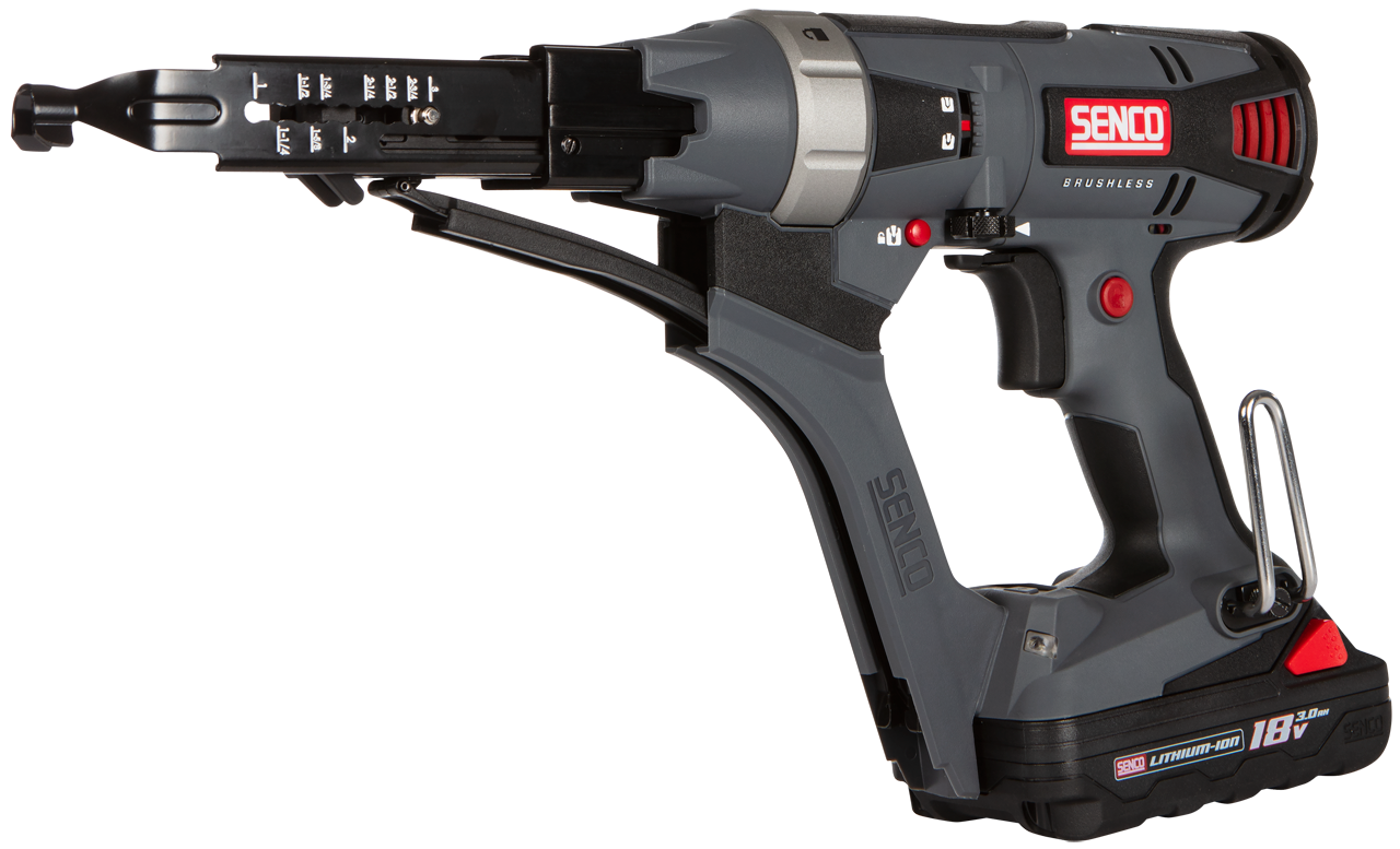 Senco Skrutrekker DS722-18V 2500/1600 o/min, 25-75 mm med batteri og lader