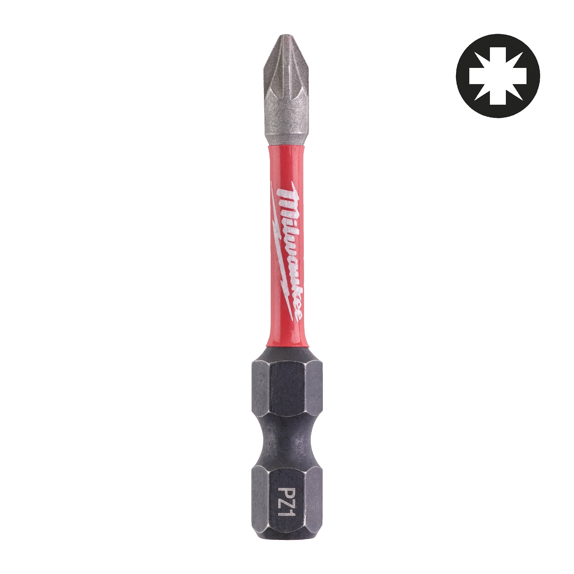 Milwaukee Bits PZ Shockwave 50 mm 1-pack