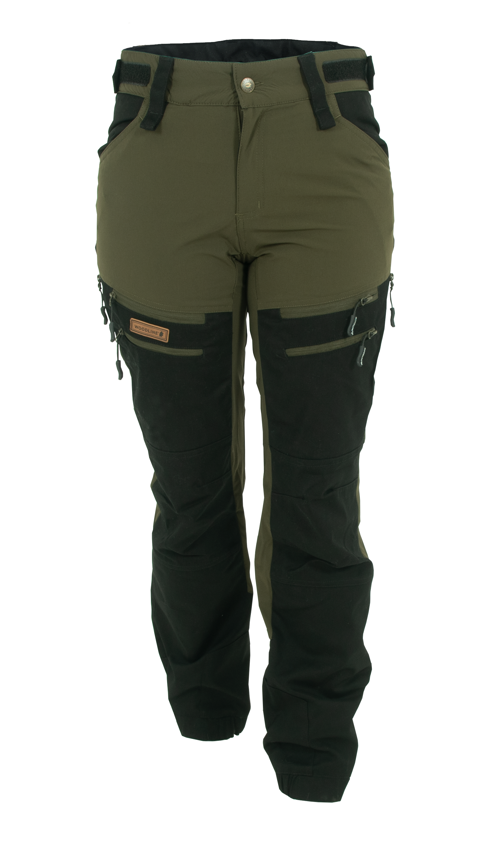 Woodline Byxa Granvik Grön/Svart Dam