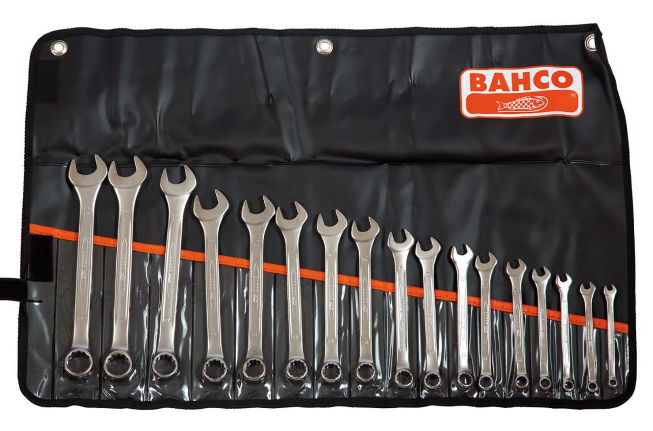 Bahco Combination Spanner Set 6-22Mm 111M/17T