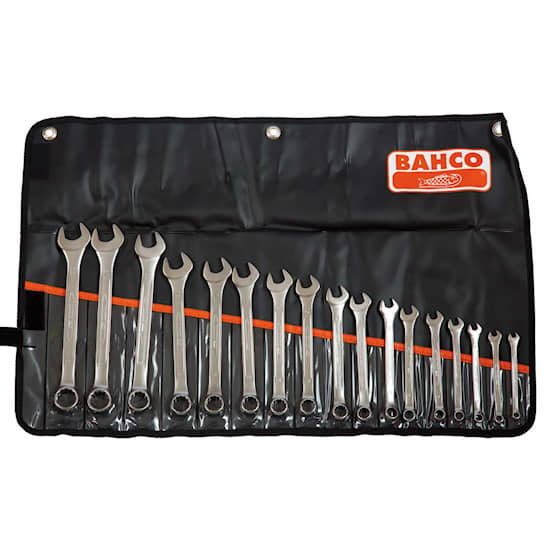 Bahco Combination Spanner Set 6-22Mm 111M/17T