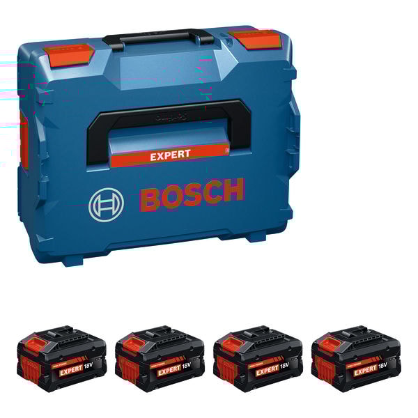 Bosch Batteripack Expert 18V 4X5,5Ah L-Boxx