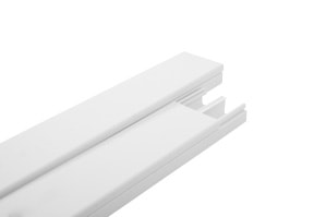Amiga Ledningslist med lock 2m 16x40mm 2-fack