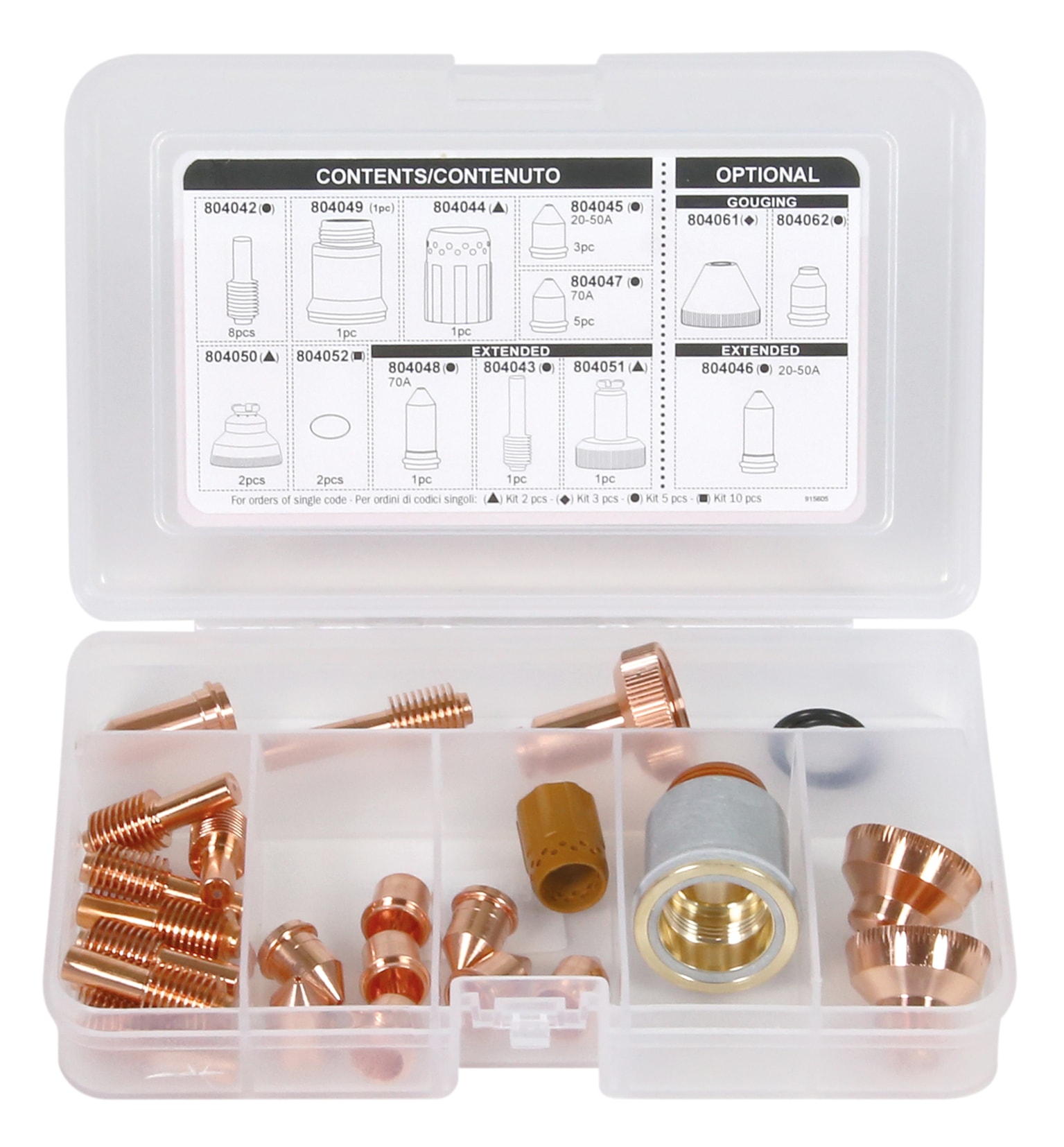 Telwin Förbrukningslåda Plasma 70