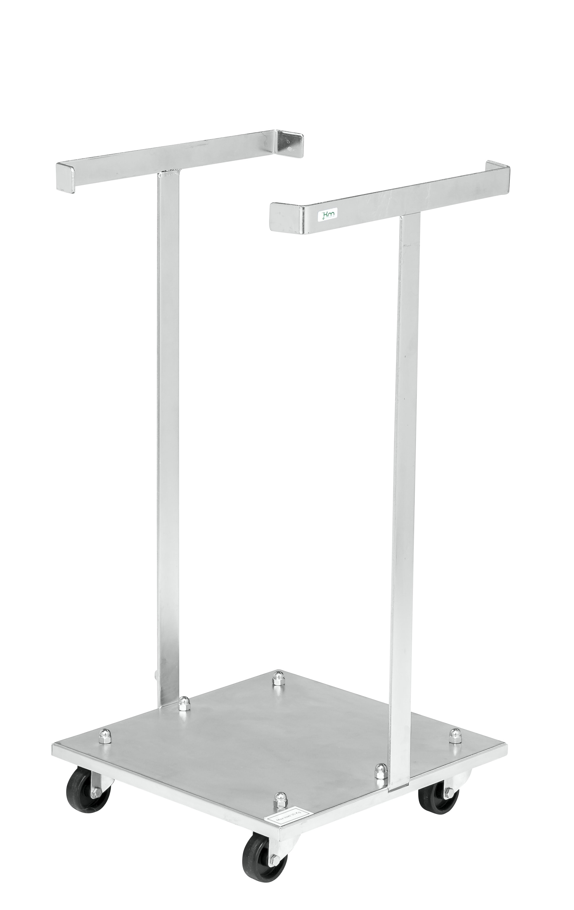 Jätesäkkiteline KM3029-ESD, 340x340x710 mm, 30 kg, ESD, sähkösinkitty