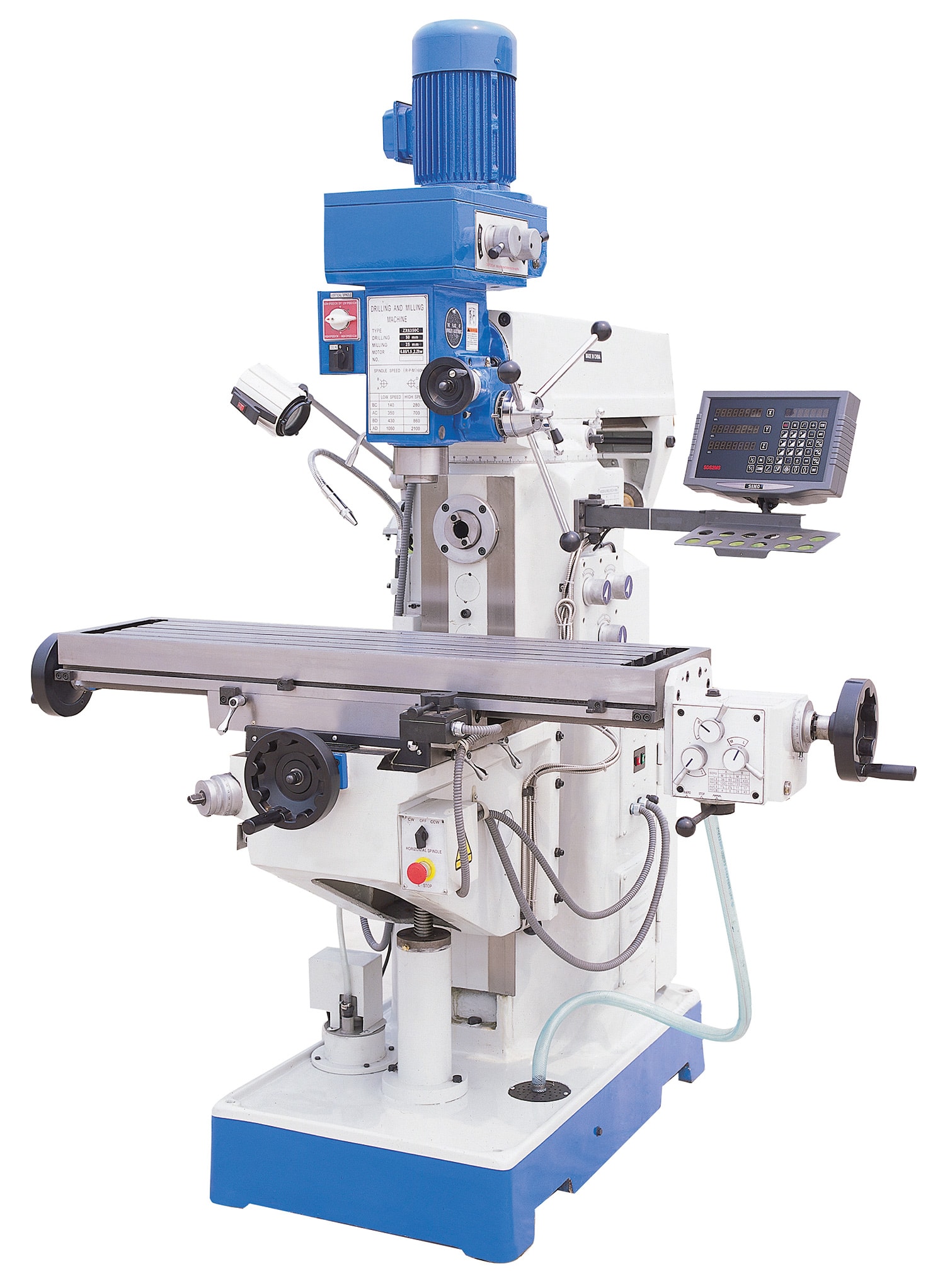 Hawk Universalfræsemaskine ZX6350C Digital