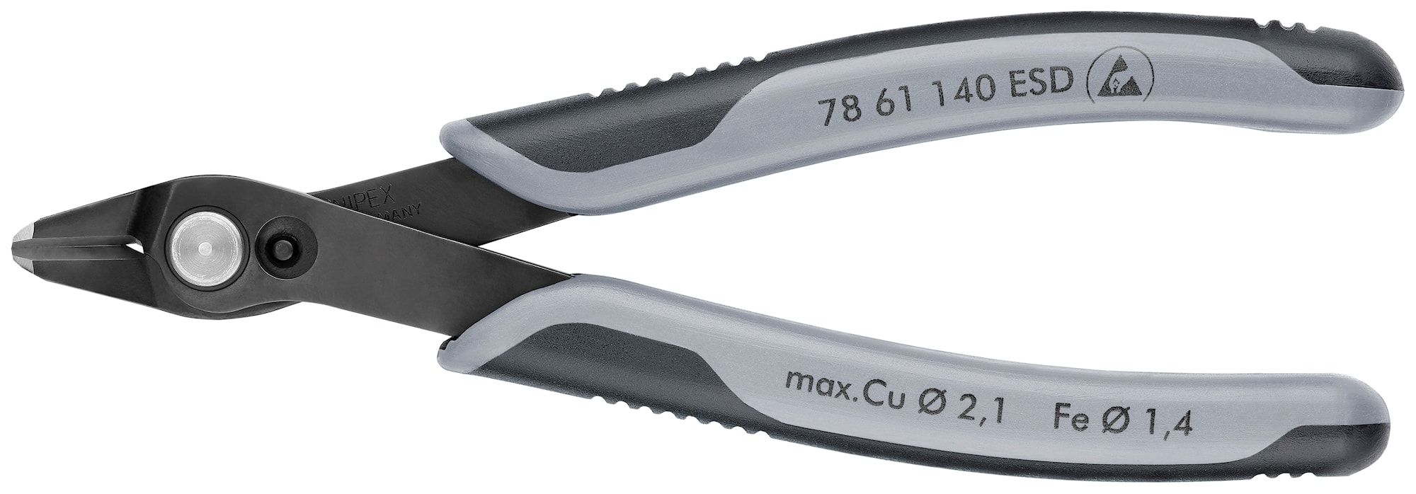 Knipex Sidavbitare 7861140 ESD 140mm