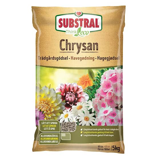 Substral Trädgårdsgödsel Chrysan 5 kg