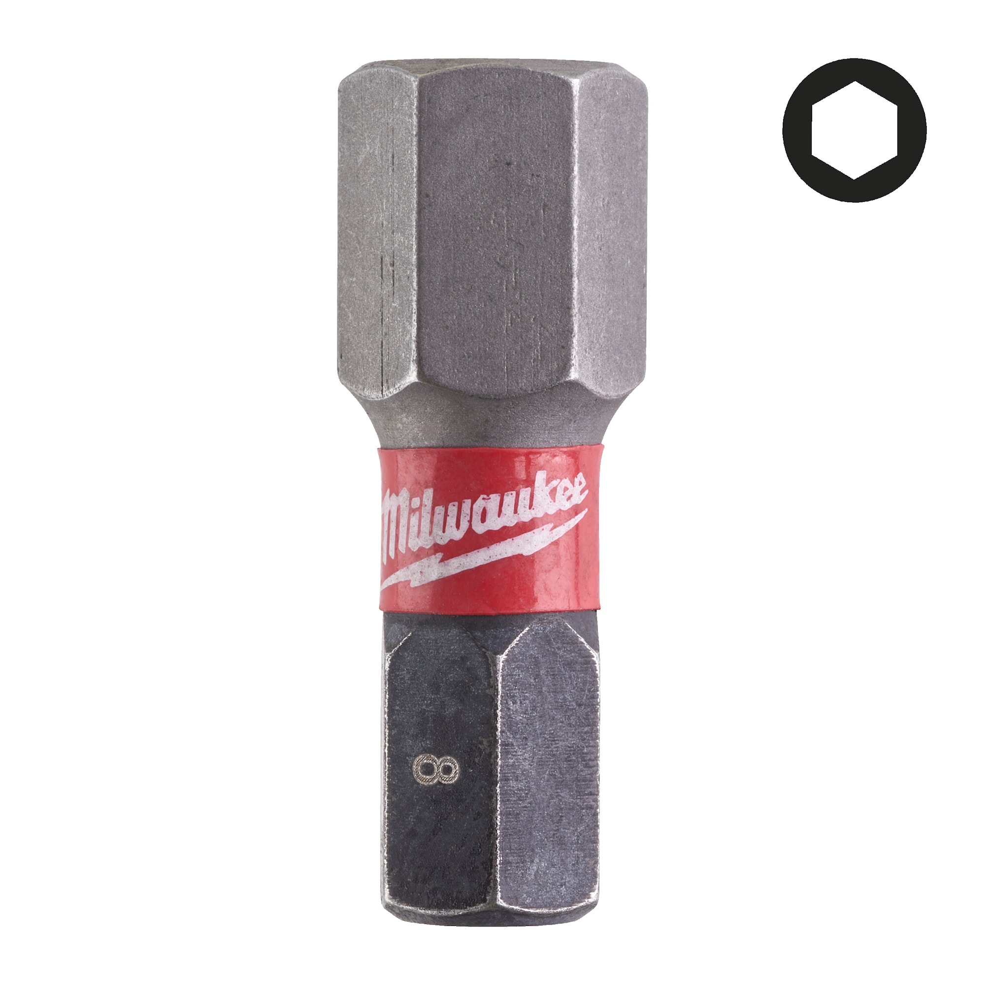 Milwaukee Bits HEX Shockwave 25 mm 2-pack