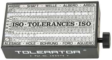 Format Toleranssiavain, ISO-toleranssit, 60×30×110 mm