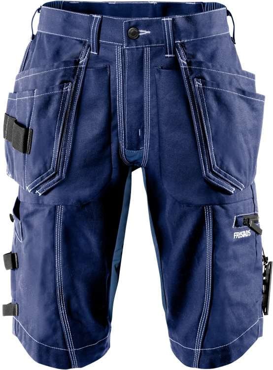 Fristads Håndverker Stretchshorts 2607 FASG Blå C62