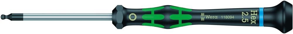 Wera Finmekanikermejsel 2052 Hex 2,5x60mm