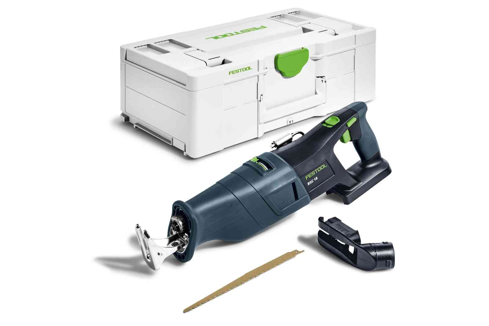 Festool batteridrevet bajonetsav RSC 18 EB-Basic