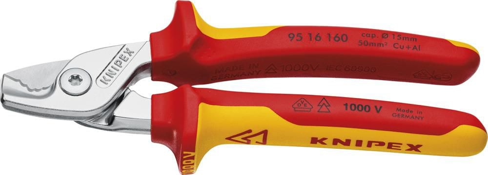 Knipex Kabelsax 9516160 StepCut 160mm VDE 2K