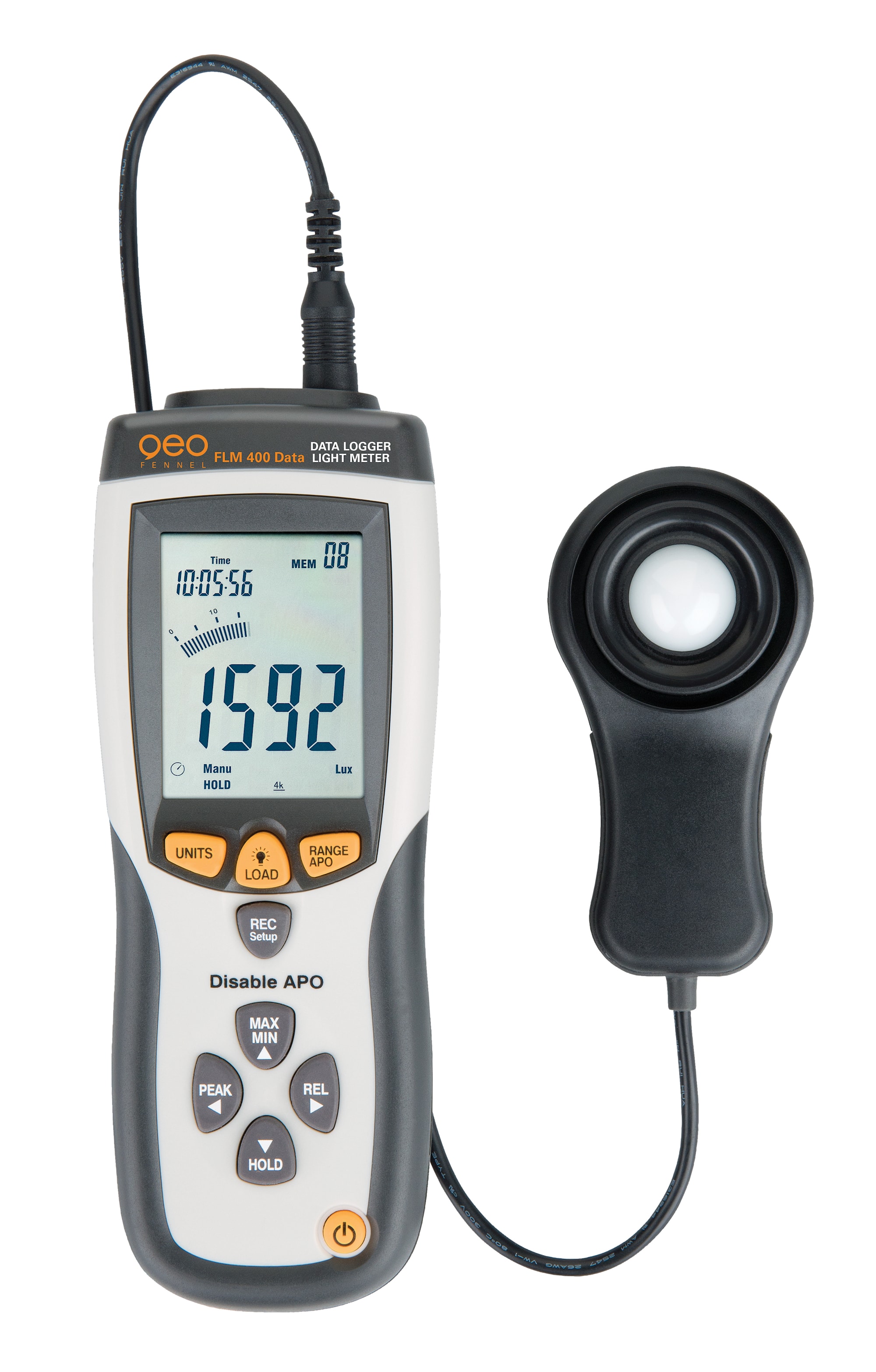 geo-FENNEL Ljusmätare FLM 400 Data