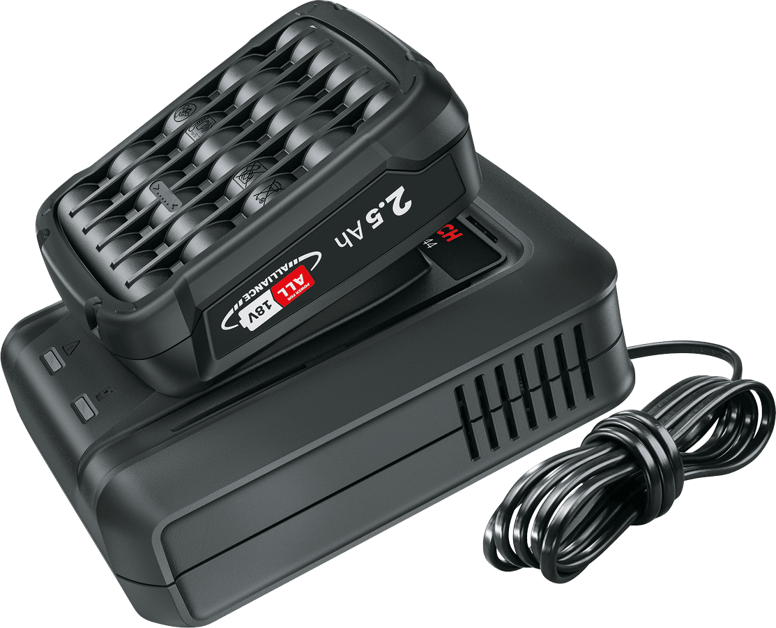 Bosch DIY Batteriset Starter Set 18 V 2.5AH AL18V-44