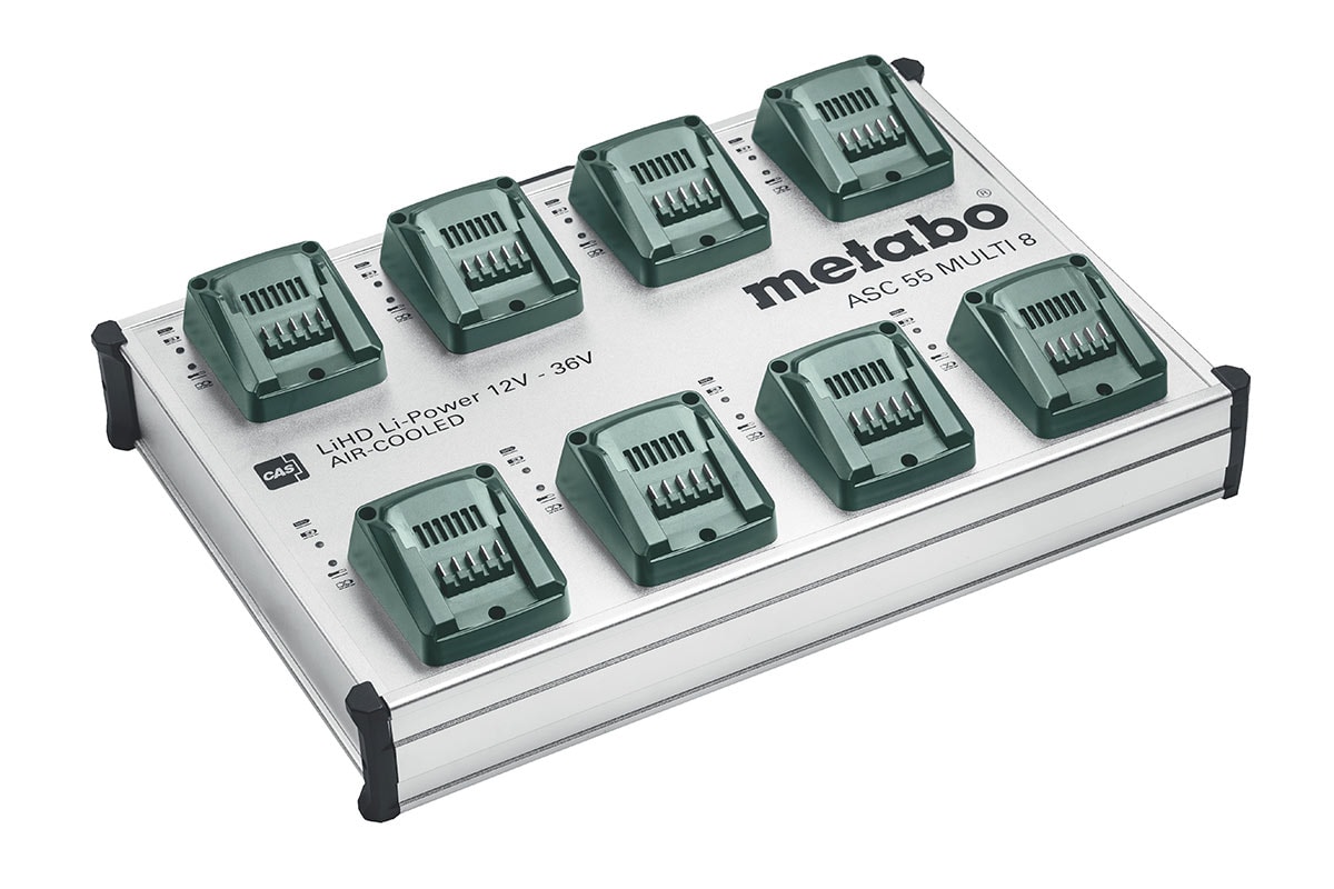 Metabo Laddare 12-36V 8-ports
