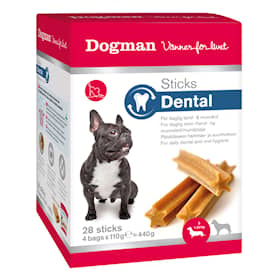 Dogman Dental Sticks 28st Small