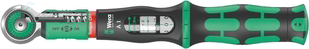 Wera Momentnyckel 2-12 NM Safe-Torque A1 med 1/4"-fäste 2-12 Nm