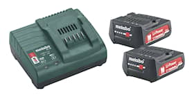 Metabo Batteripaket 12V 2x2,0Ah med laddare SC 30