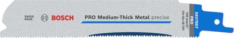 Bosch Tigersågblad S937Bef Metal 150 25-pack