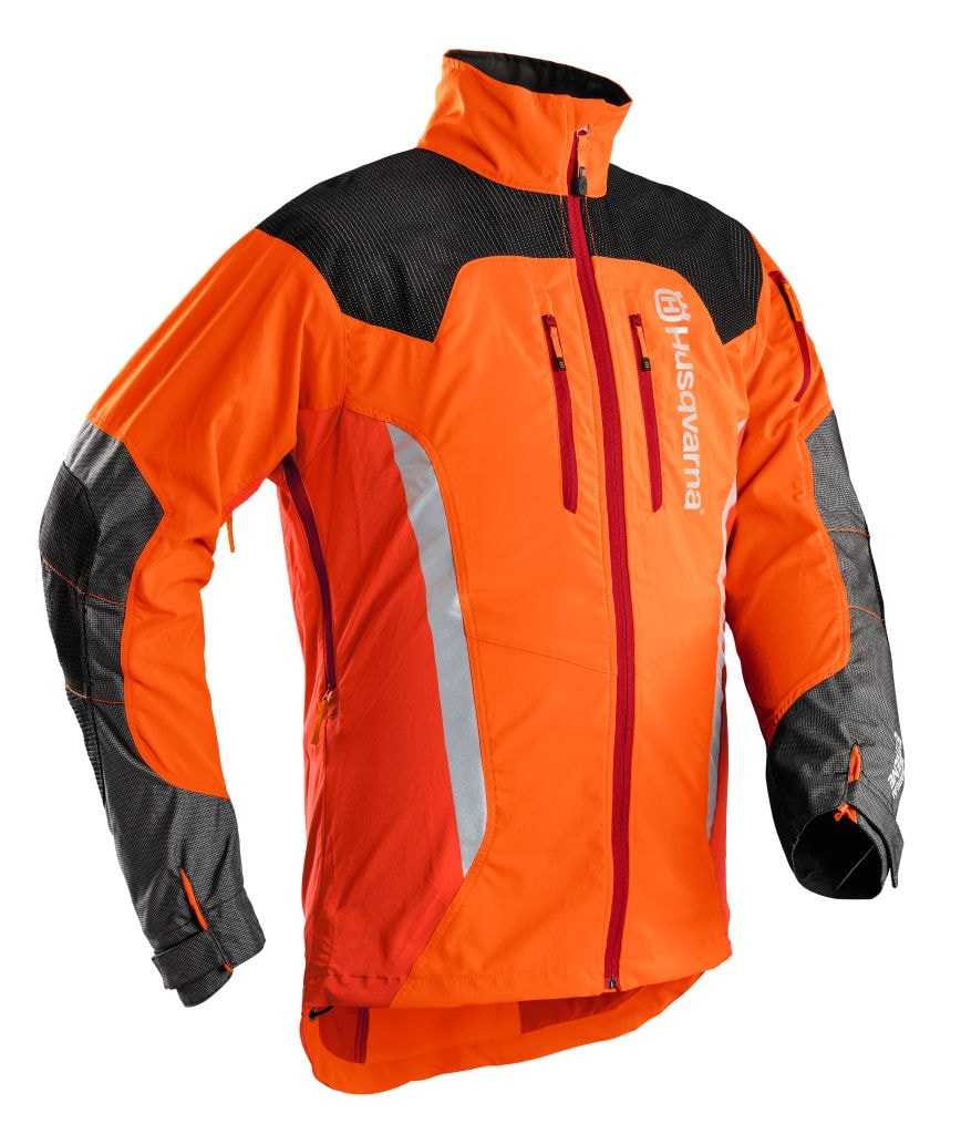Husqvarna Skogsjacka Technical Extreme Dam - M - Varselorange/Svart