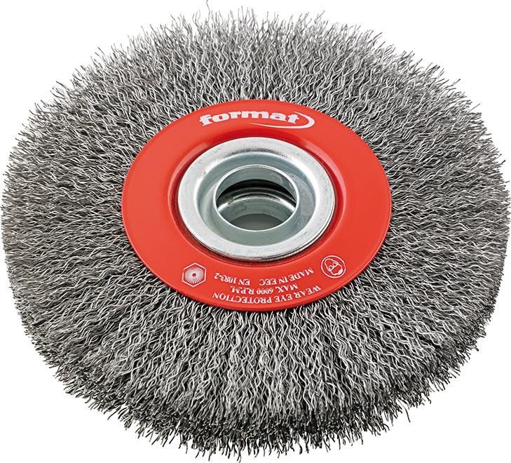 Format Kiekko­harja 0,30 mm, aaltoileva, teräs