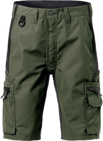 Fristads Serviceshorts stretch dame 2702 PLW Militærgrønn / Svart 42