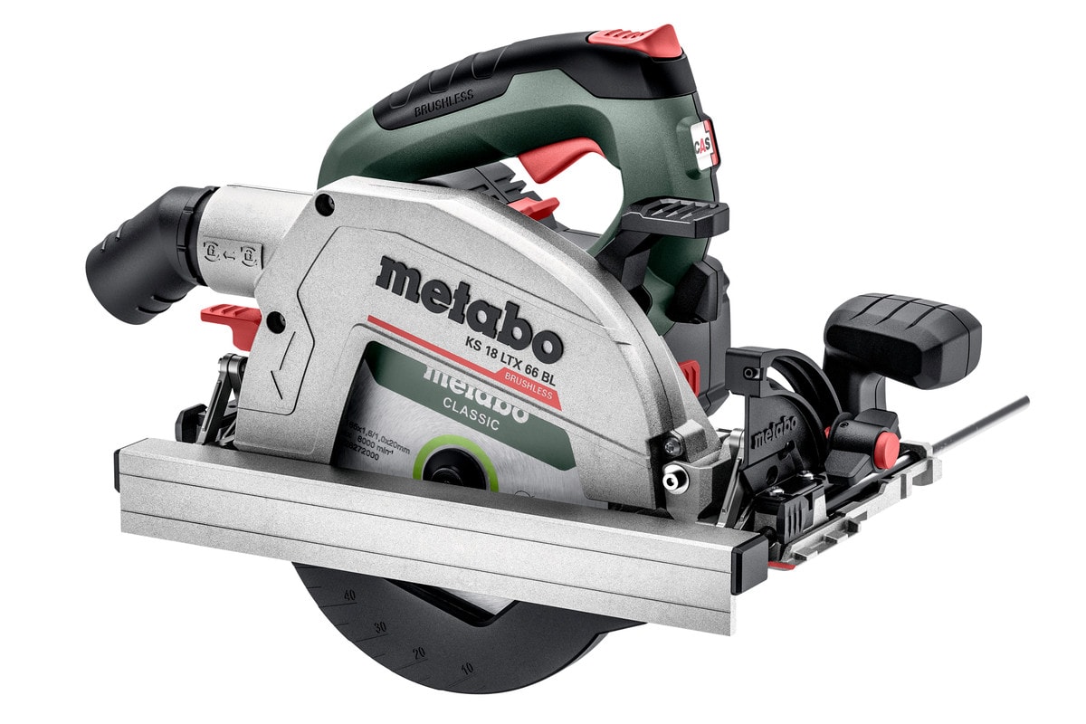 Metabo Cirkelsåg KS 18 LTX 66 BL utan batteri och laddare