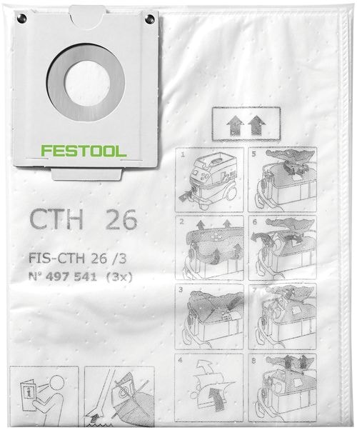 Festool Säkerhetsfiltersäck FIS-CTH 26/3