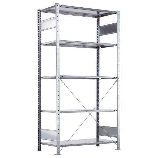 GBP Lagerhylle uten bolter 2000x1000x400mm