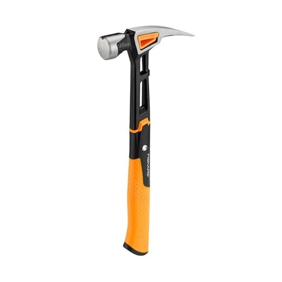 Fiskars Snickarhammare L 560g / 20oz IsoCore, räfflad