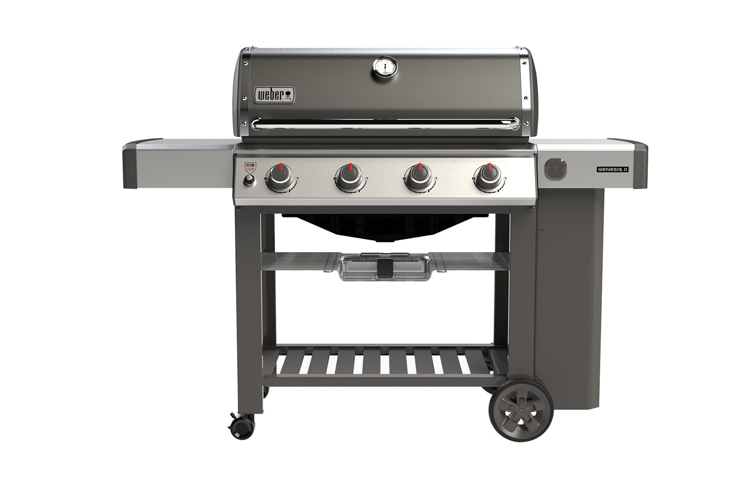 Weber Genesis® II E410 GBS Gasolgrill, grå