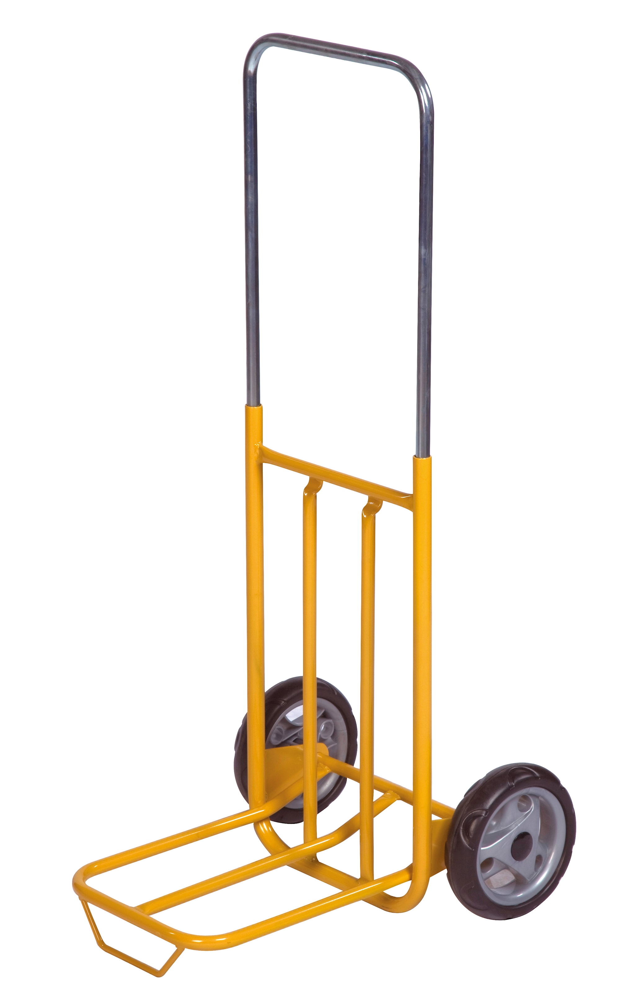 Säkkikärry KM100 & varastokärry, 500x420x1000 mm, 50 kg, keltainen