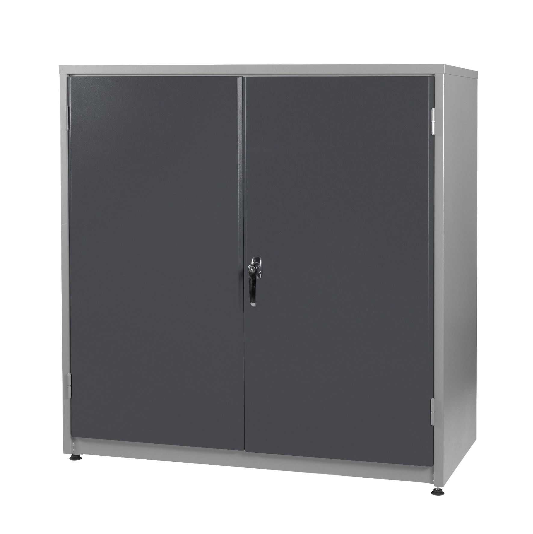 GBP Verkstadsskåp 1020x540x1070mm, beige/blå