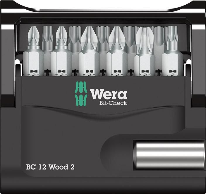 Wera Bit-sett Bit-Check Wood 12 deler