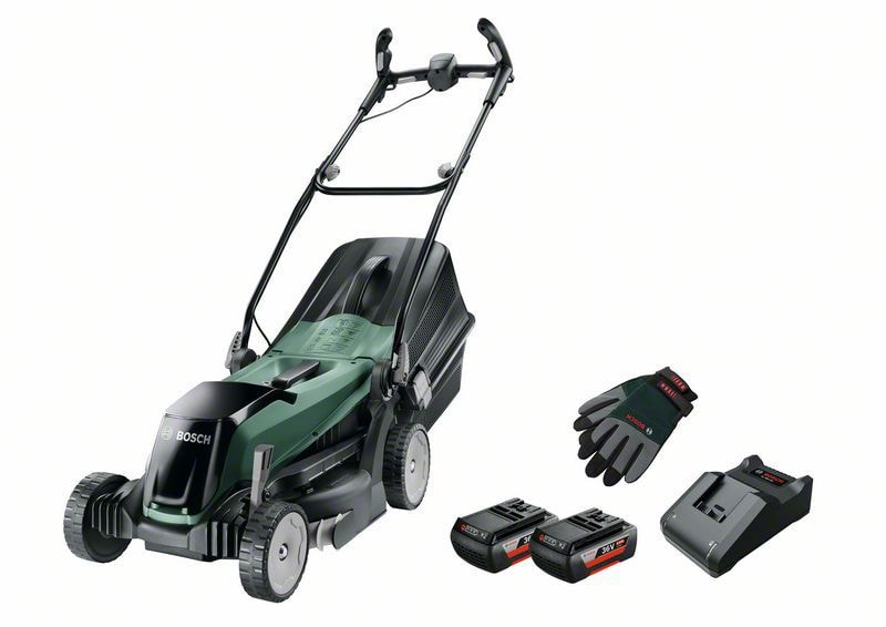 Bosch gressklipper Easy Rotak 36-550 2x2Ah med batterier og lader
