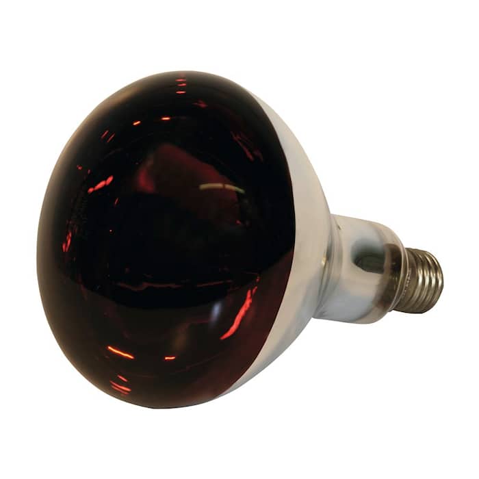 Kerbl Infraröd lampa 150W i härdat glas