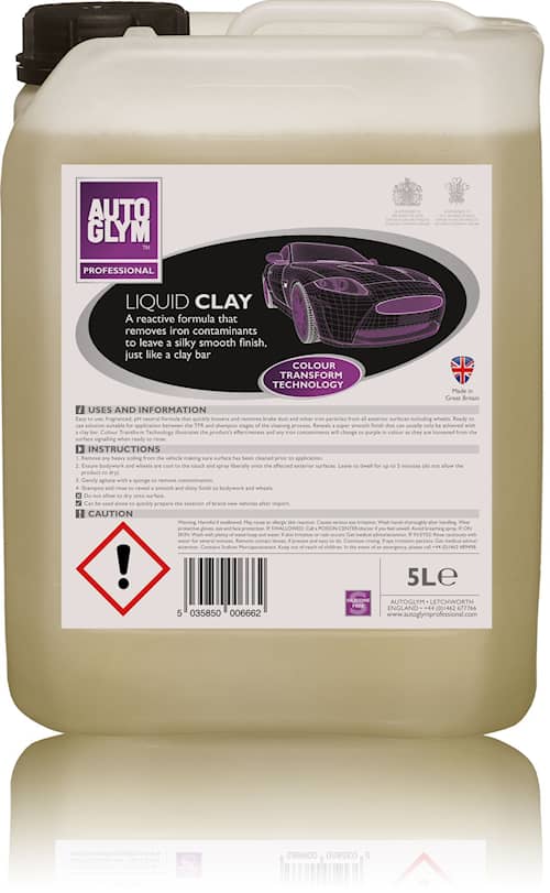 Autoglym Flydende ler Liquid Clay 5l, dekontamineringsorgan