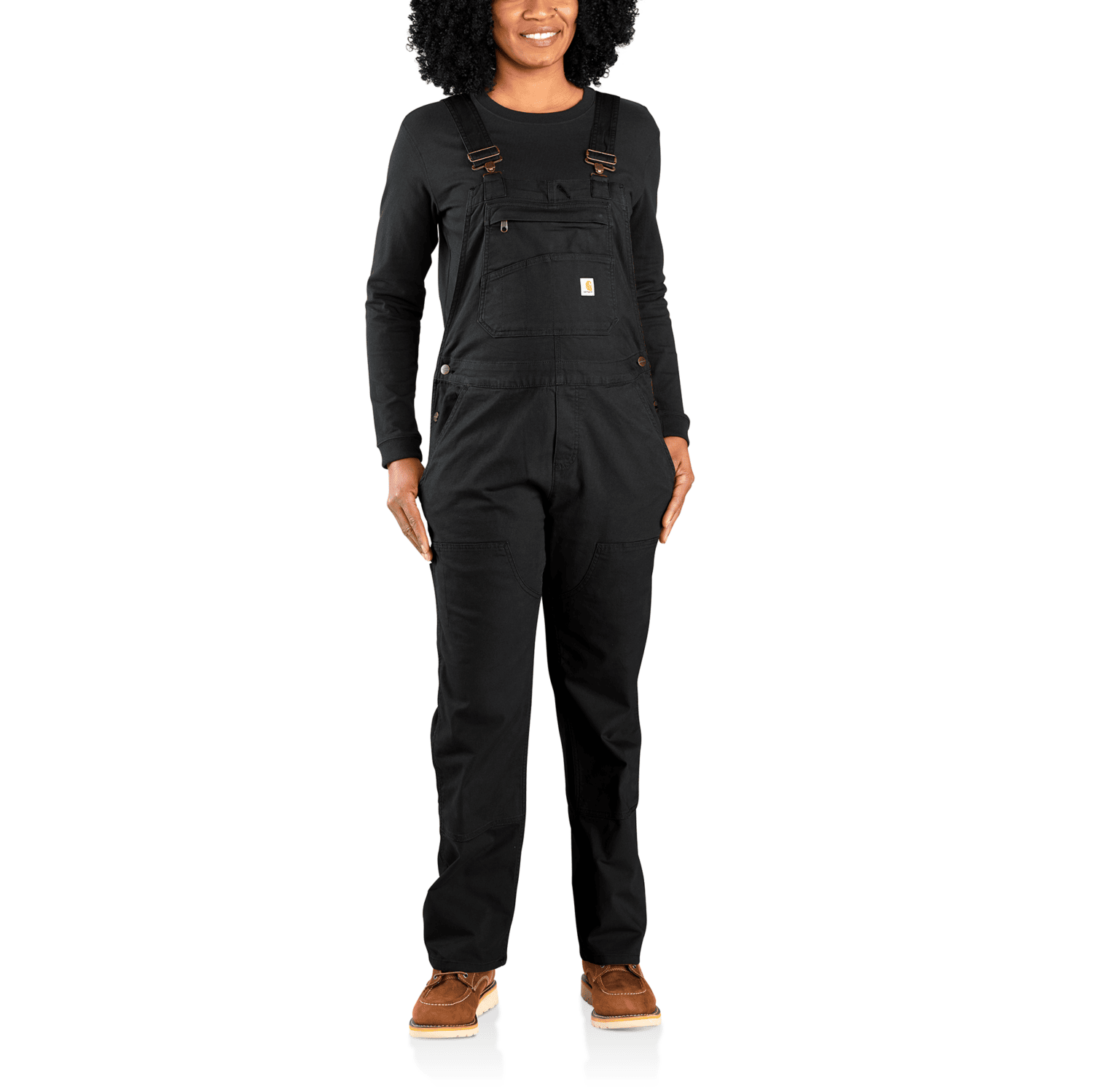 Carhartt Ashland Bib Overall Dam Black