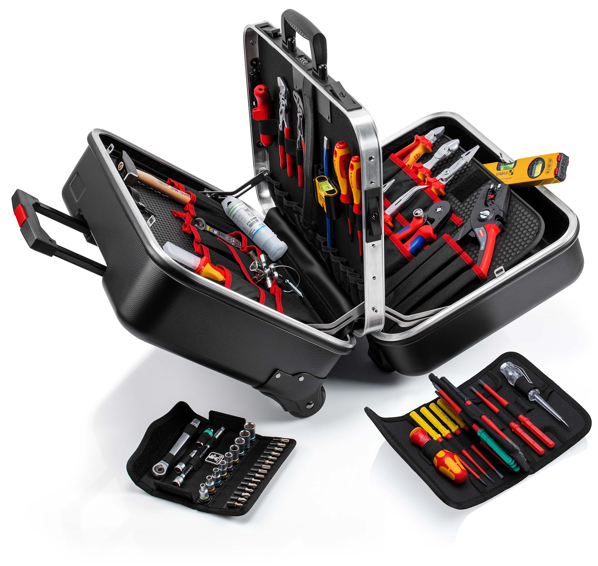 Knipex Verktygssats BigTwin Move Elektro 63 delar 002141