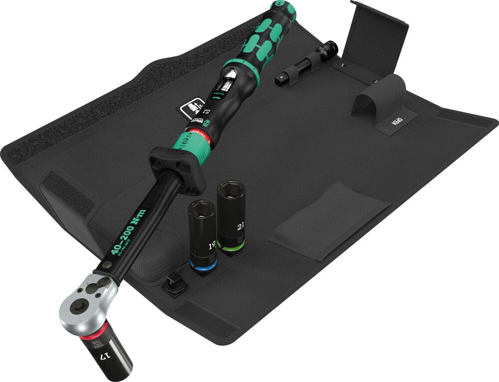 Wera Click-Torque Lock C 3 hjulset, sats 1
