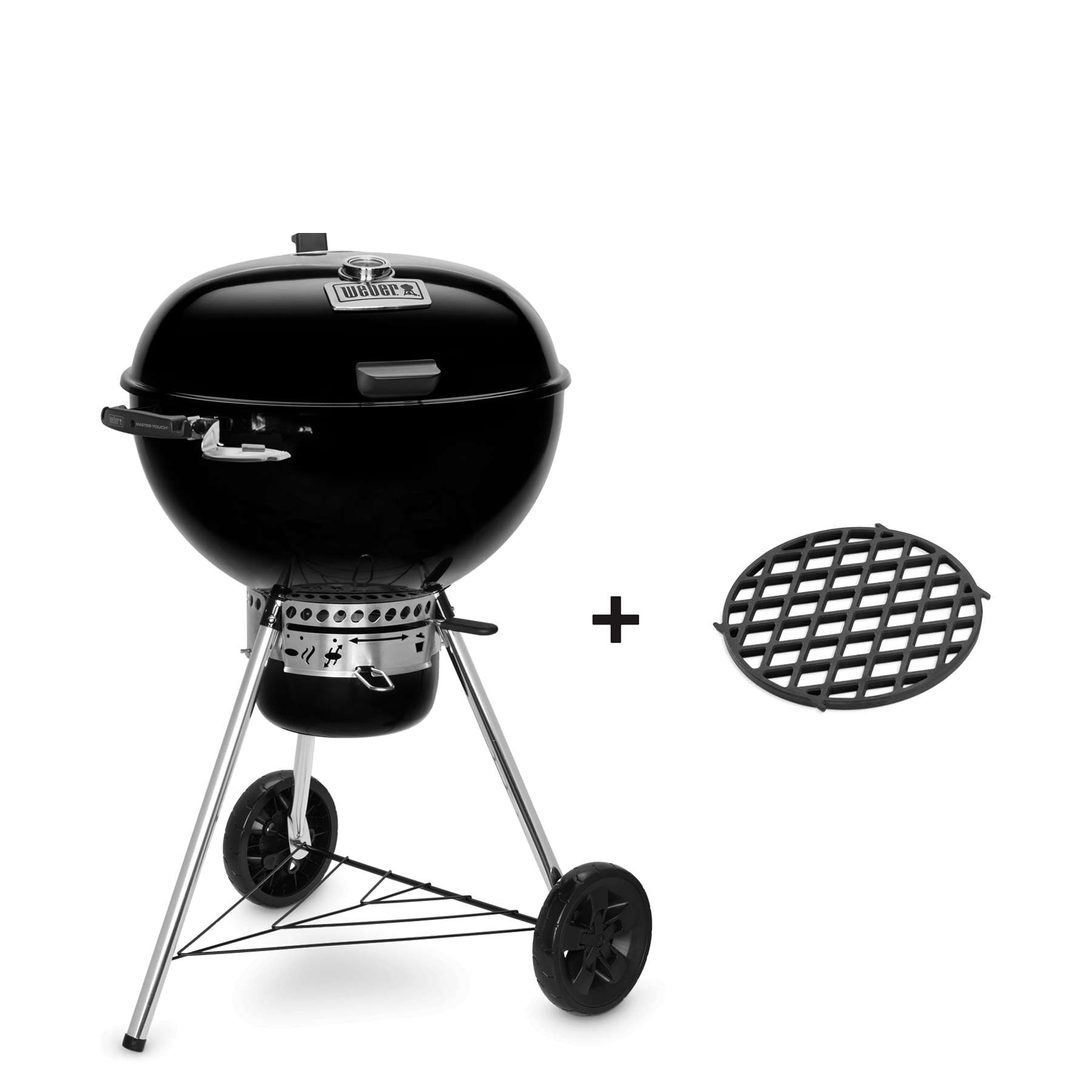 Weber Master-Touch GBS Premium E-5775 Hiiligrilli 57 cm - Musta