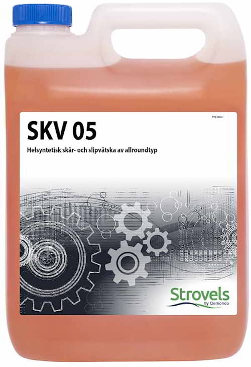 Strovels Skjære- &amp; slipevæske SKV 05 Helsyntetisk 5 liter