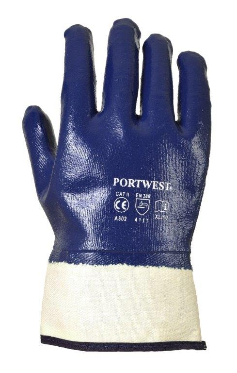 Portwest Nitrilhandske A302 Heldoppad stl. 10