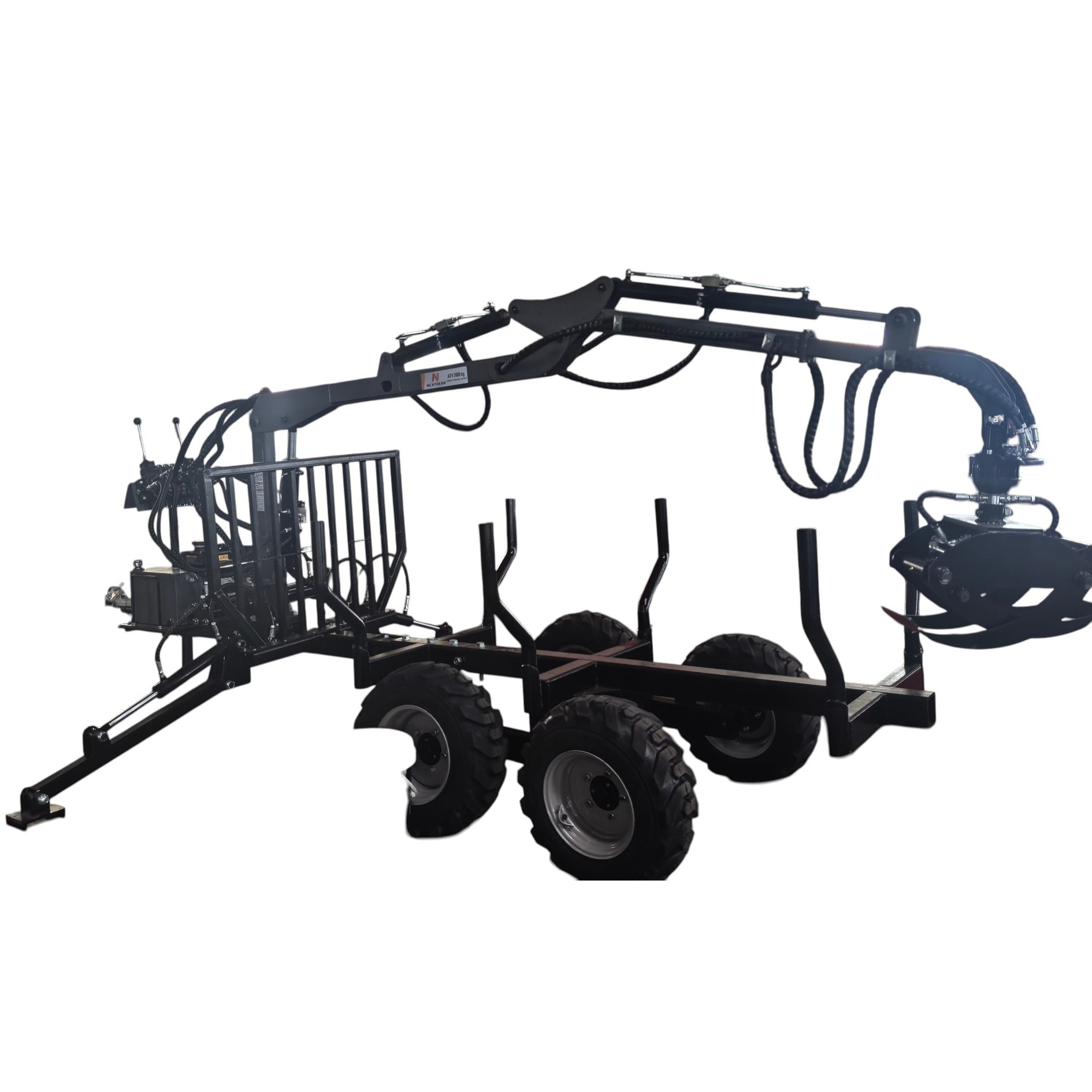 NextGear ATV-2000VPro Timmerkran med vinsh