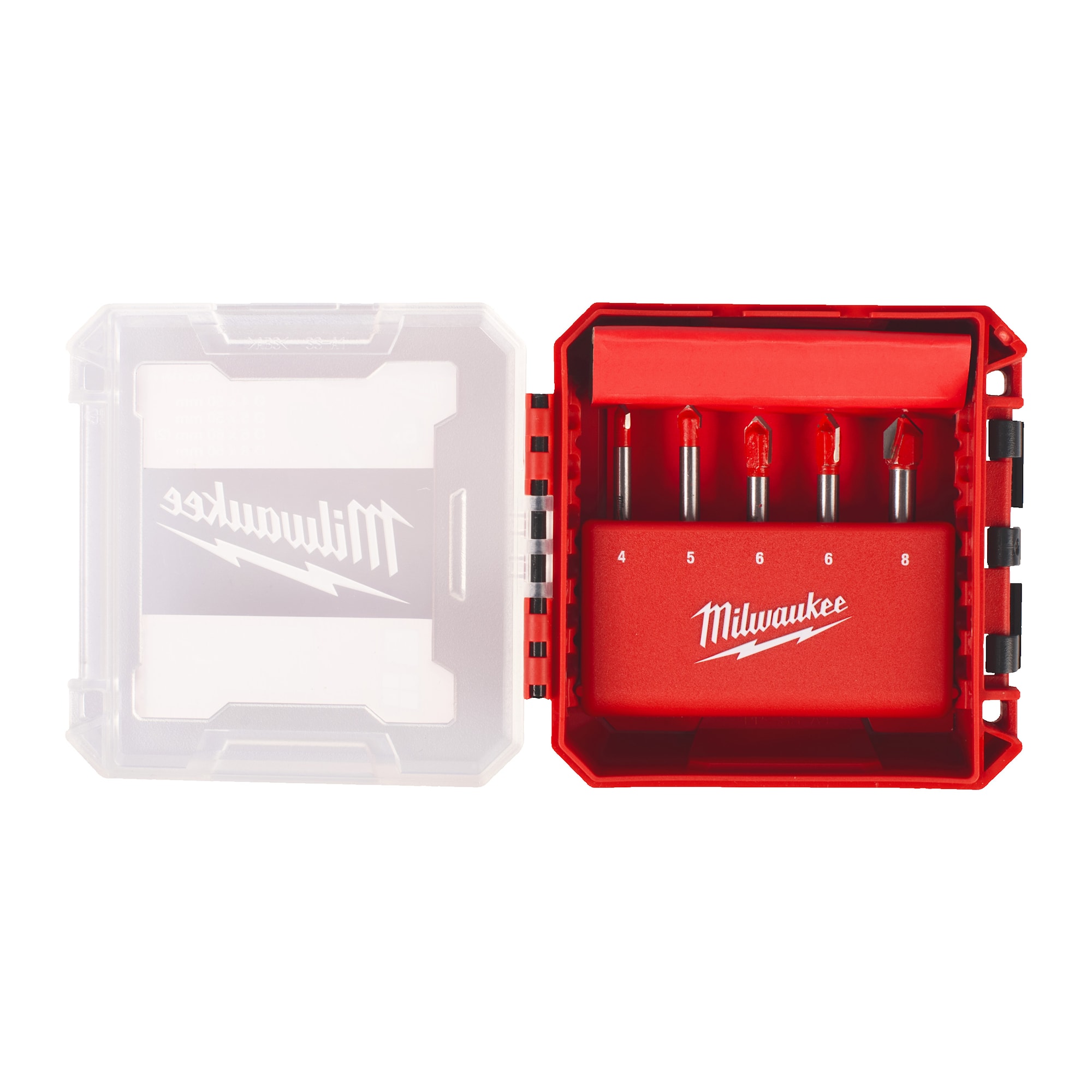 Milwaukee Glas- Och Kakelborrsats 5P