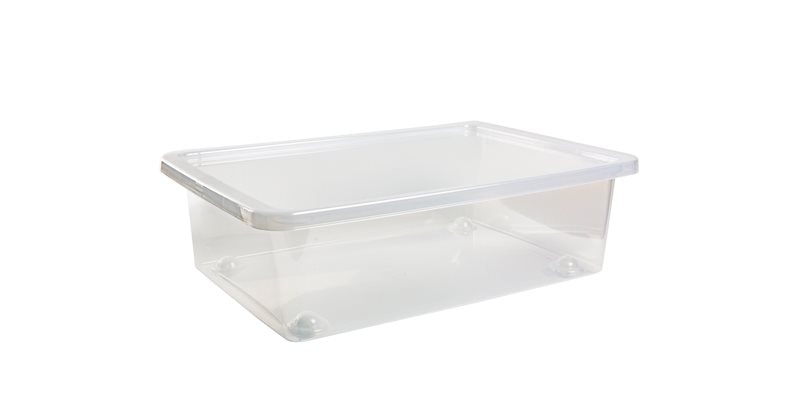 Förvaringsbox Bedroller 30l Store It Transp. 590x180x395mm -