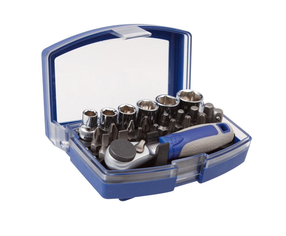 Irimo Hylsnyckelsats 1/4'' 23 delar